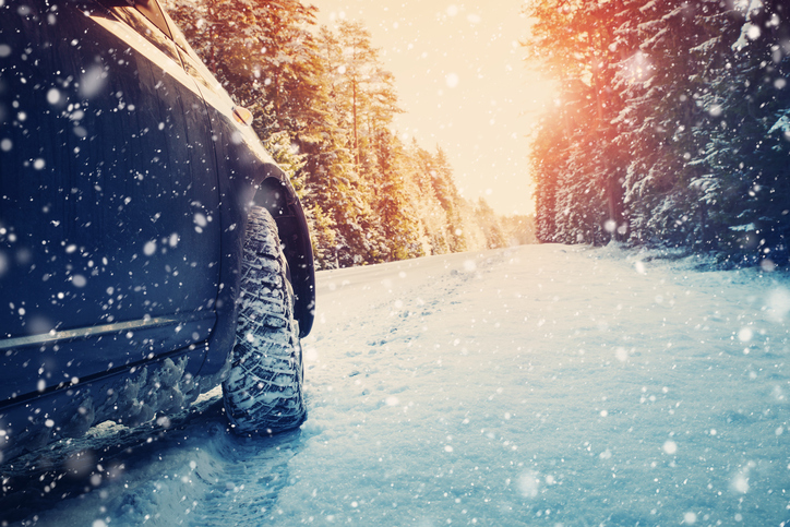 Winter, Driving, Ice, Snow