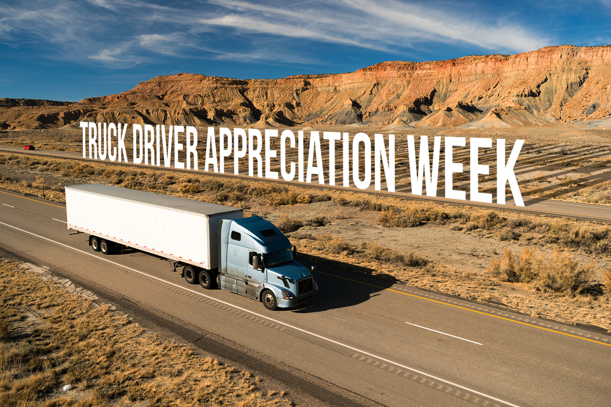 We Salute Truck Drivers